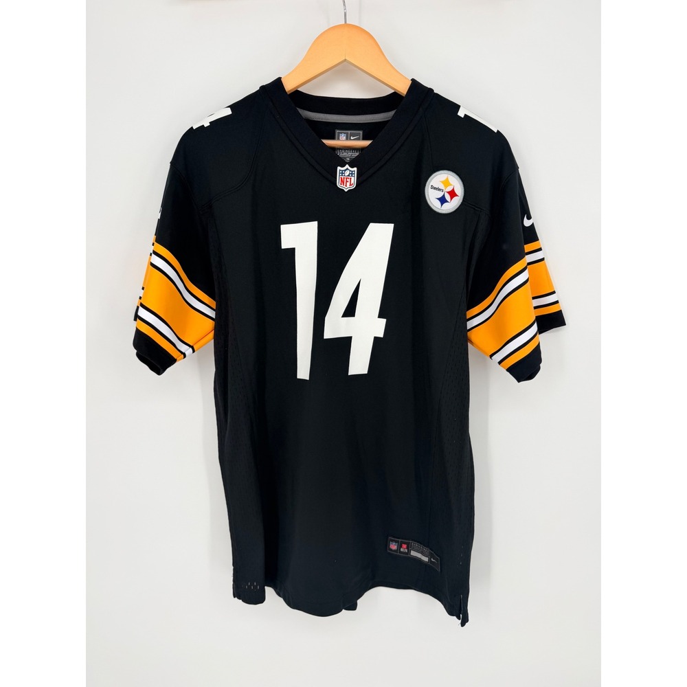 ike George Pickens Steelers #14 Jersey Black Gold NFL Gameday XL